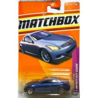   Matchbox metallic blue INFINITI G37 COUPE #9/100, Sports Cars 9/13